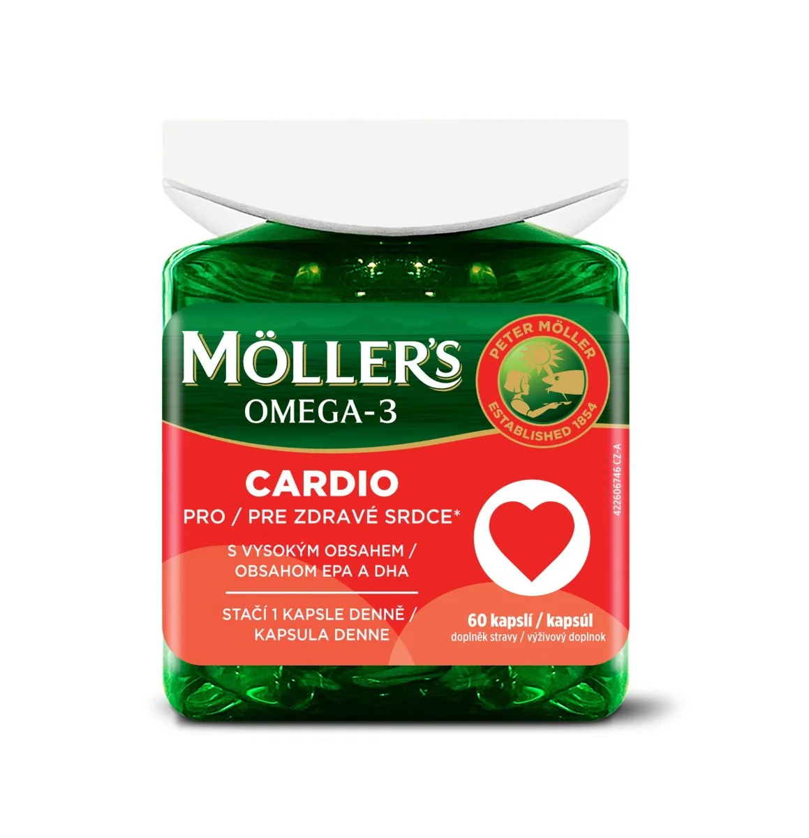Mollers Omega-3 Cardio 60 tobolek