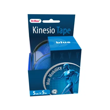 Dr.Max Kinesio Tape blue 5cm x 5m 1 ks