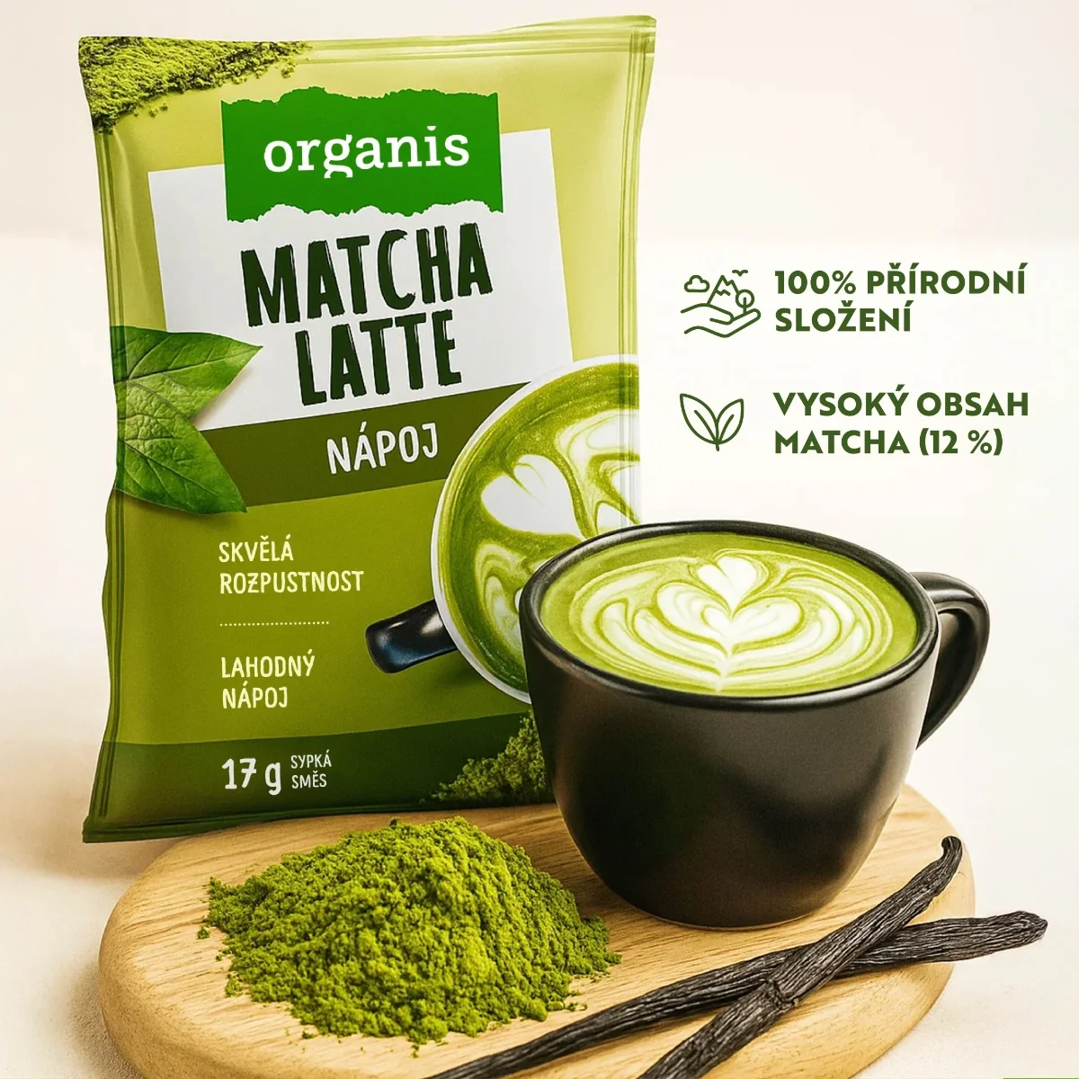 Organis Matcha Latte 17 g