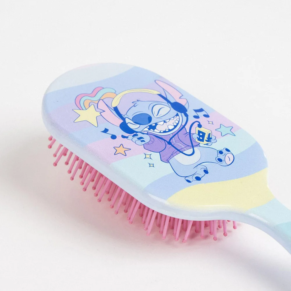 Cerdá Dětský kartáč na vlasy Stitch 1 ks