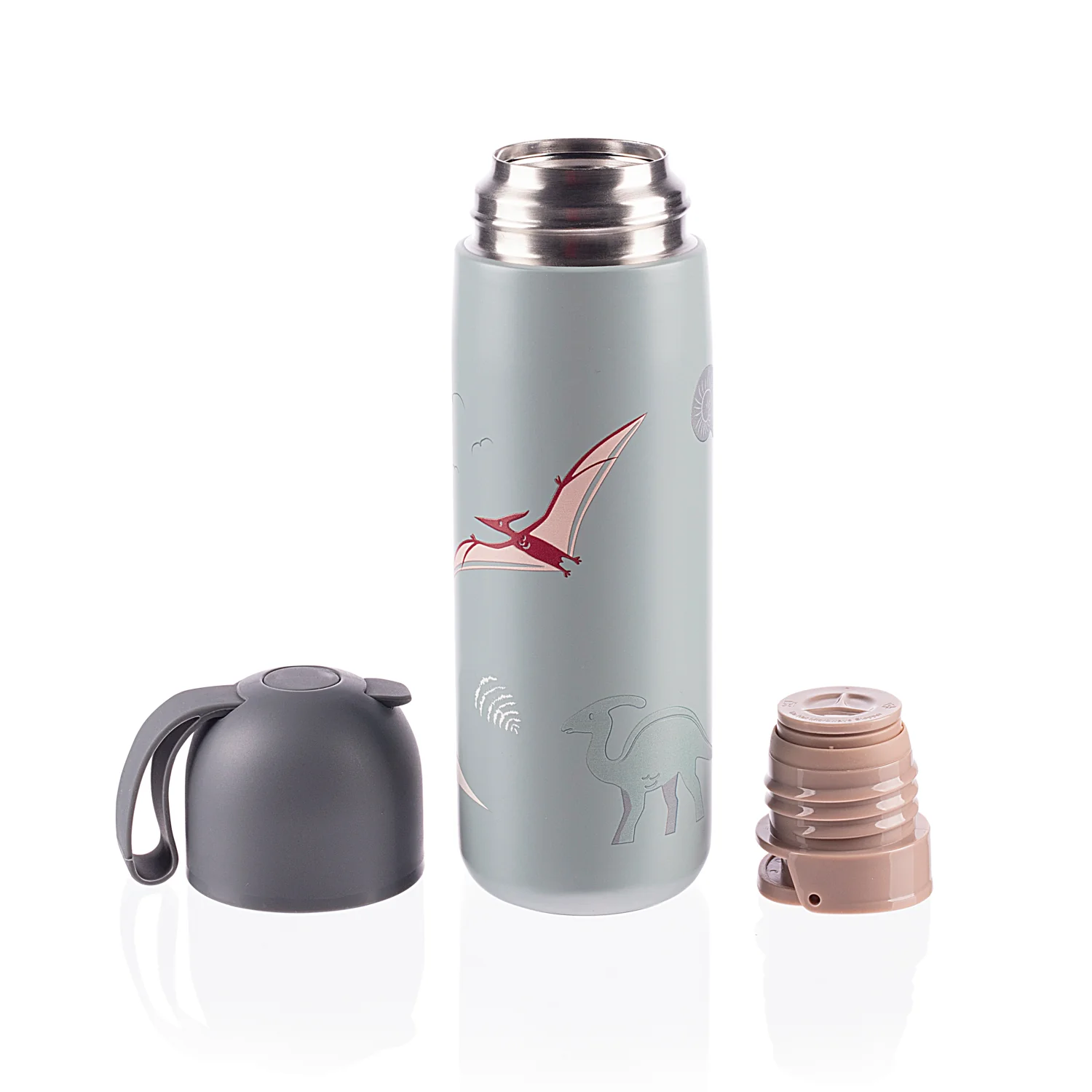 Zopa Termoska na tekutiny se silikonovým držákem 400 ml, Dino 5