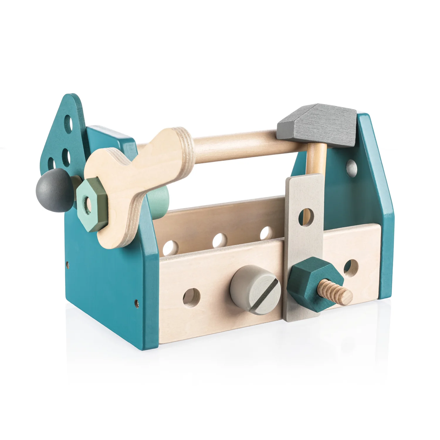 Zopa Dřevěná sada nářadí v boxu, Blue 1