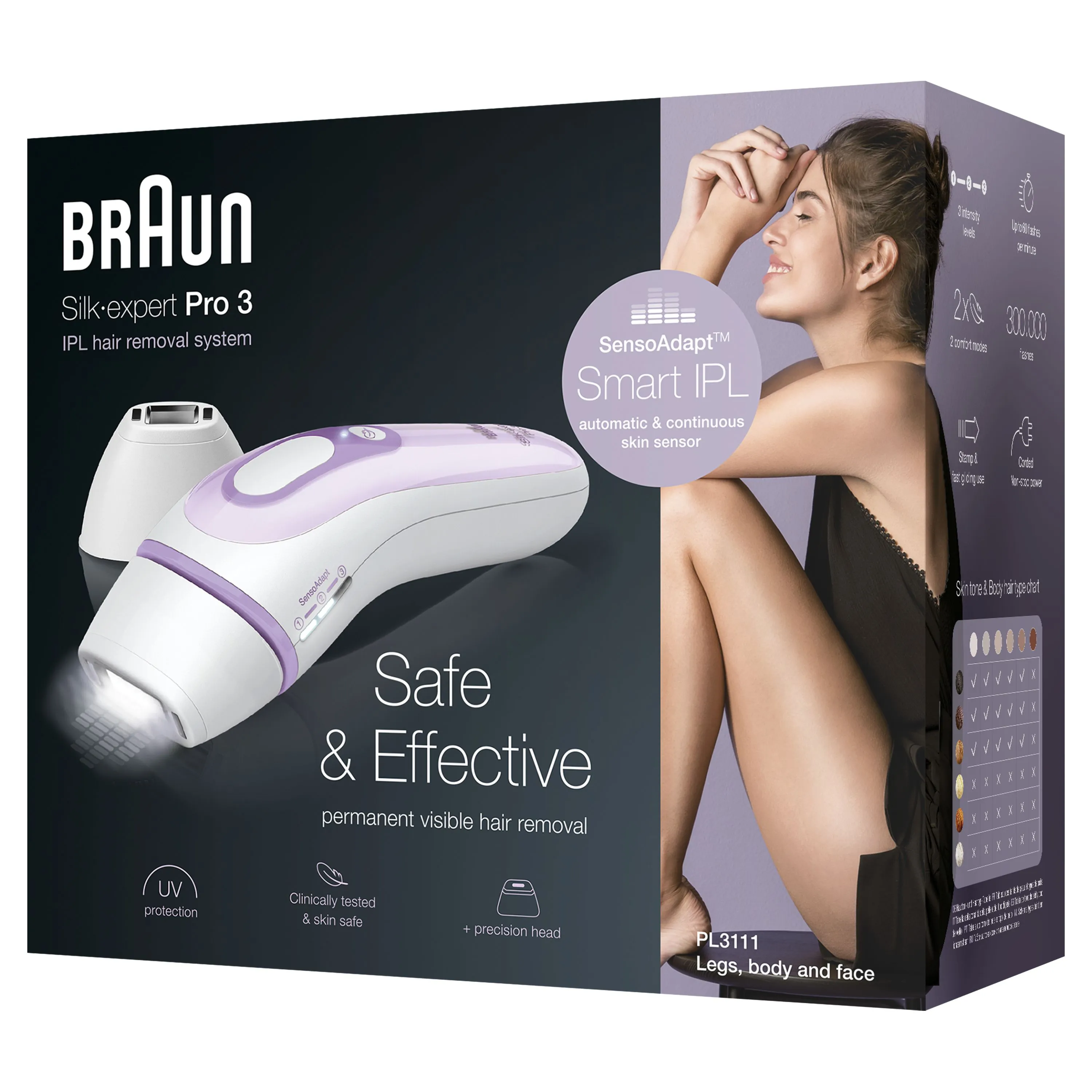 Braun Silk expert Pro 3 PL3111 IPL epilátor