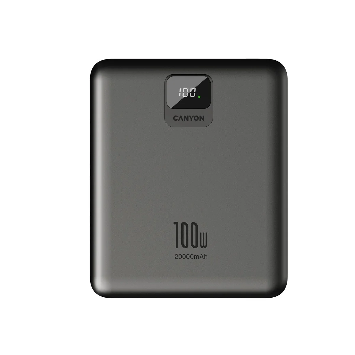 Canyon Power Bank PB-2008, 20000mAh, tmavě šedá 