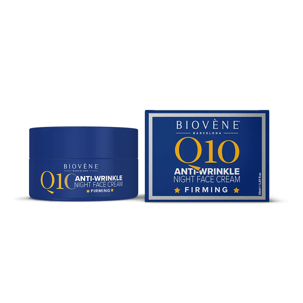 BIOVÉNE Q10 Extra zpevňující noční krém proti vráskám 50 ml