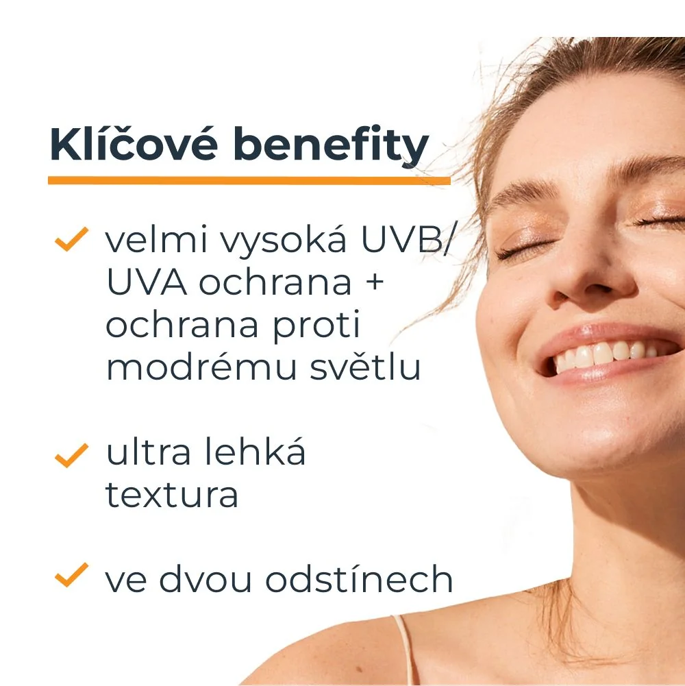 Eucerin SUN Hydro Protect Ultra lehký fluid na obličej světlý SPF50+ 50 ml