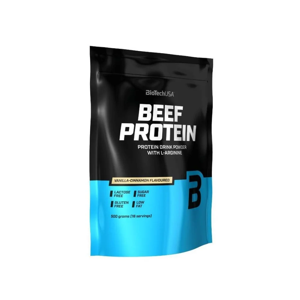 BioTech USA Beef Protein vanilka-skořice 500 g