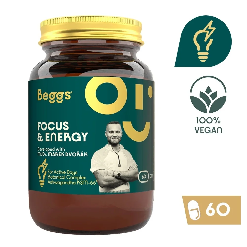 Beggs Focus and Energy developed with Marek Dvorak 60 kapslí