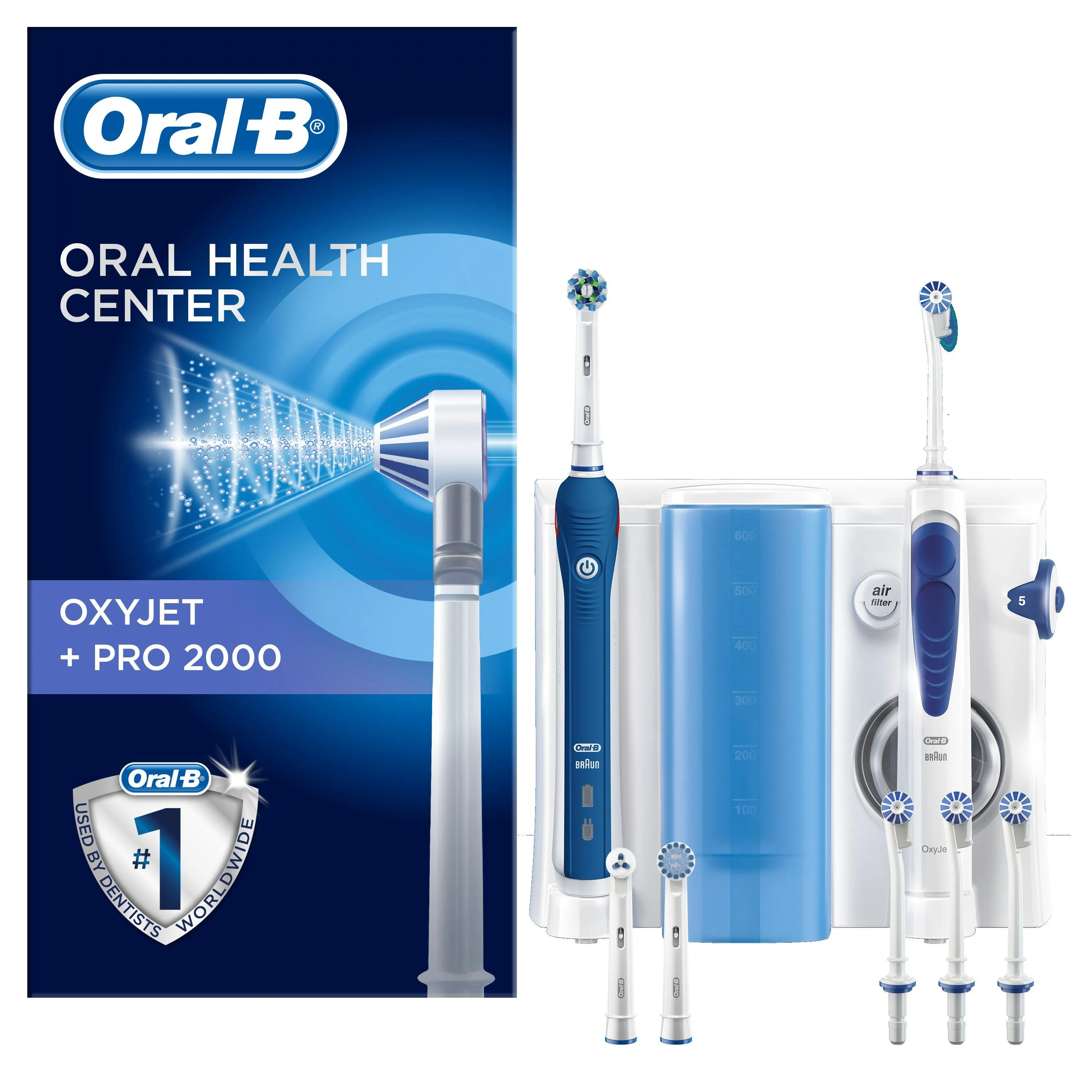 Oral-B Oxyjet + PRO 2000 ústní centrum