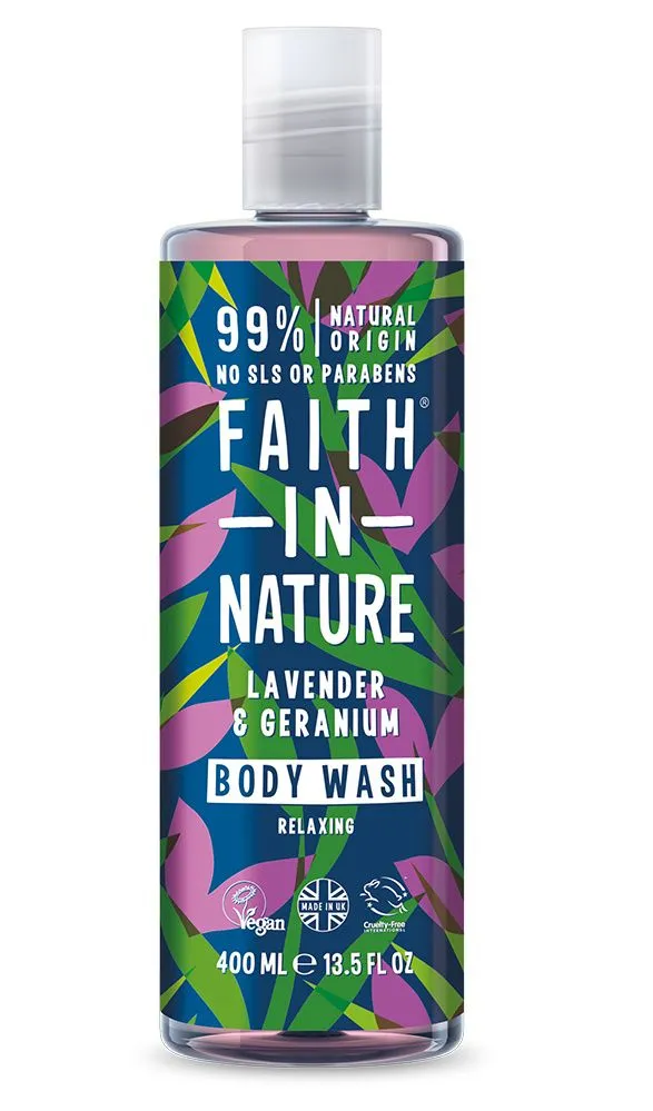 Faith in Nature Sprchový gel Levandule