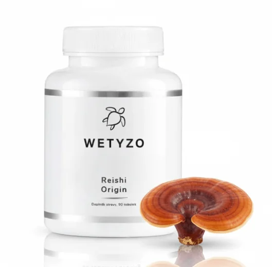 WETYZO Reishi Origin 500 mg 90 cpc Laboratorně testováno