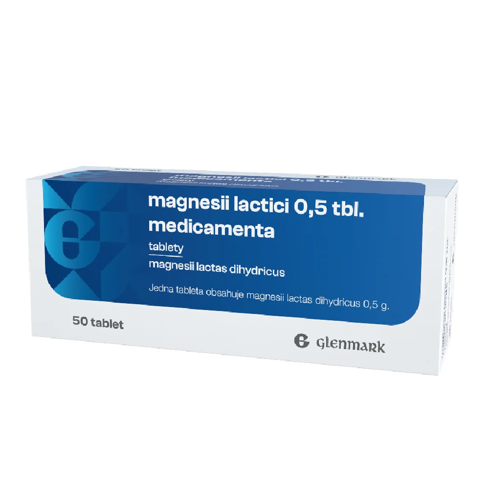 Medicamenta Magnesii lactici 0,5 tbl. 50 tablet
