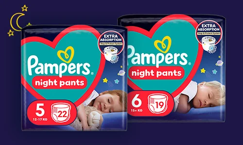 Pampers night pants Pampers night pants