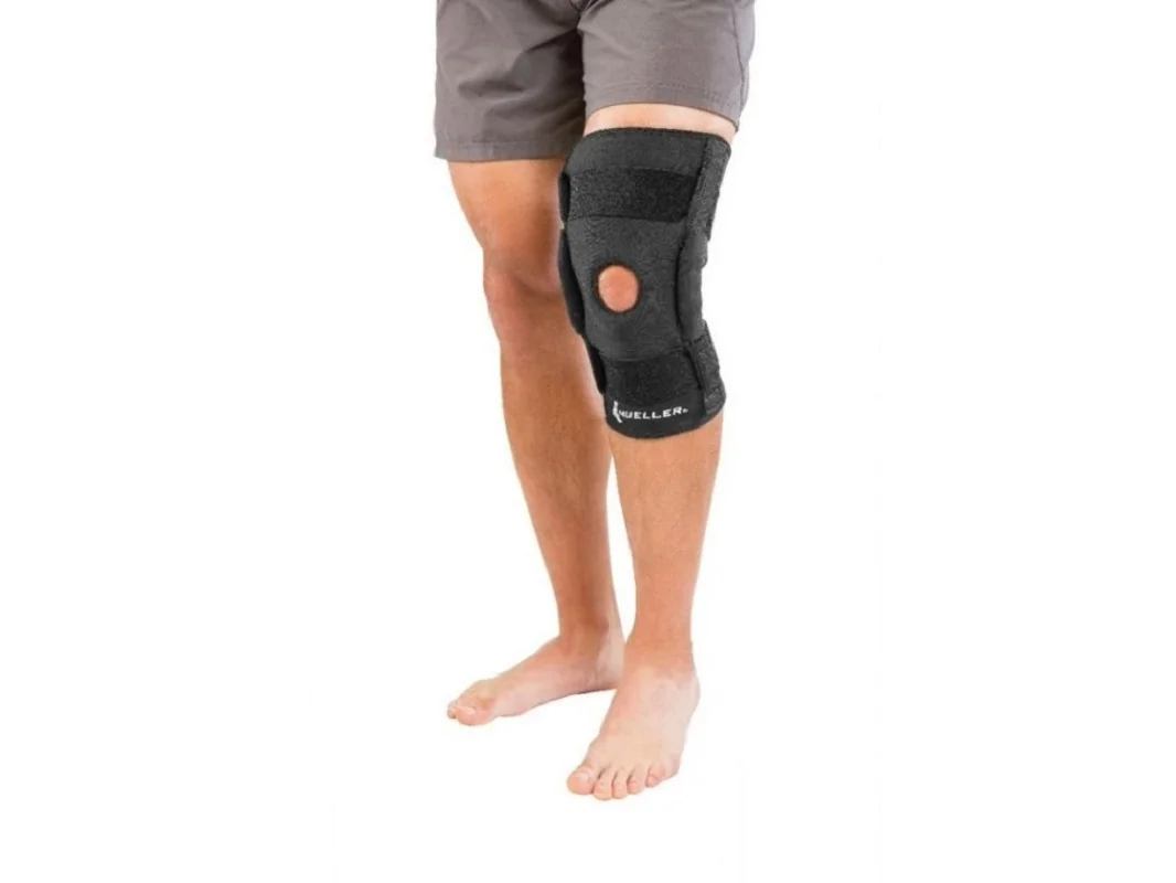 Mueller Hinged Wraparound Knee, ortéza na koleno, S/M