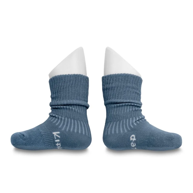 KipKep dětské ponožky Stay-on-Socks 6-12m 2páry Blue Heaven