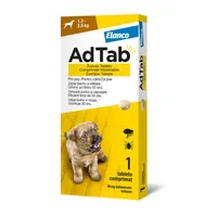 AdTab Žvýkací tablety pro psy 1,3-2,5 kg 56 mg