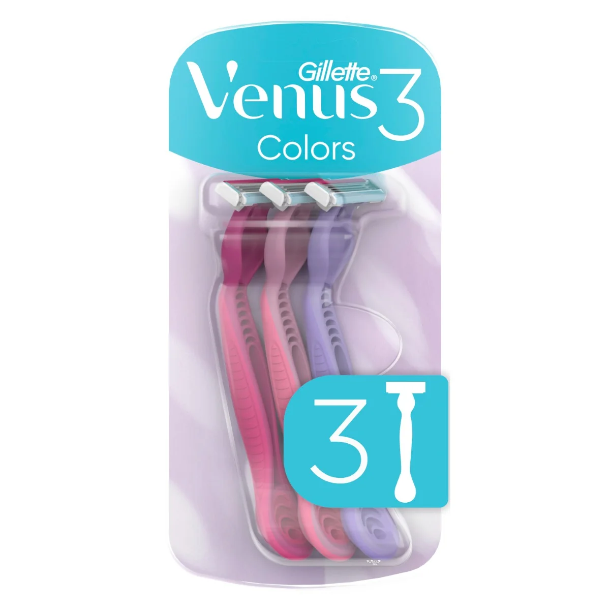 Gillette Simply Venus 3 Plus dámské jednorázové holítko 3 ks