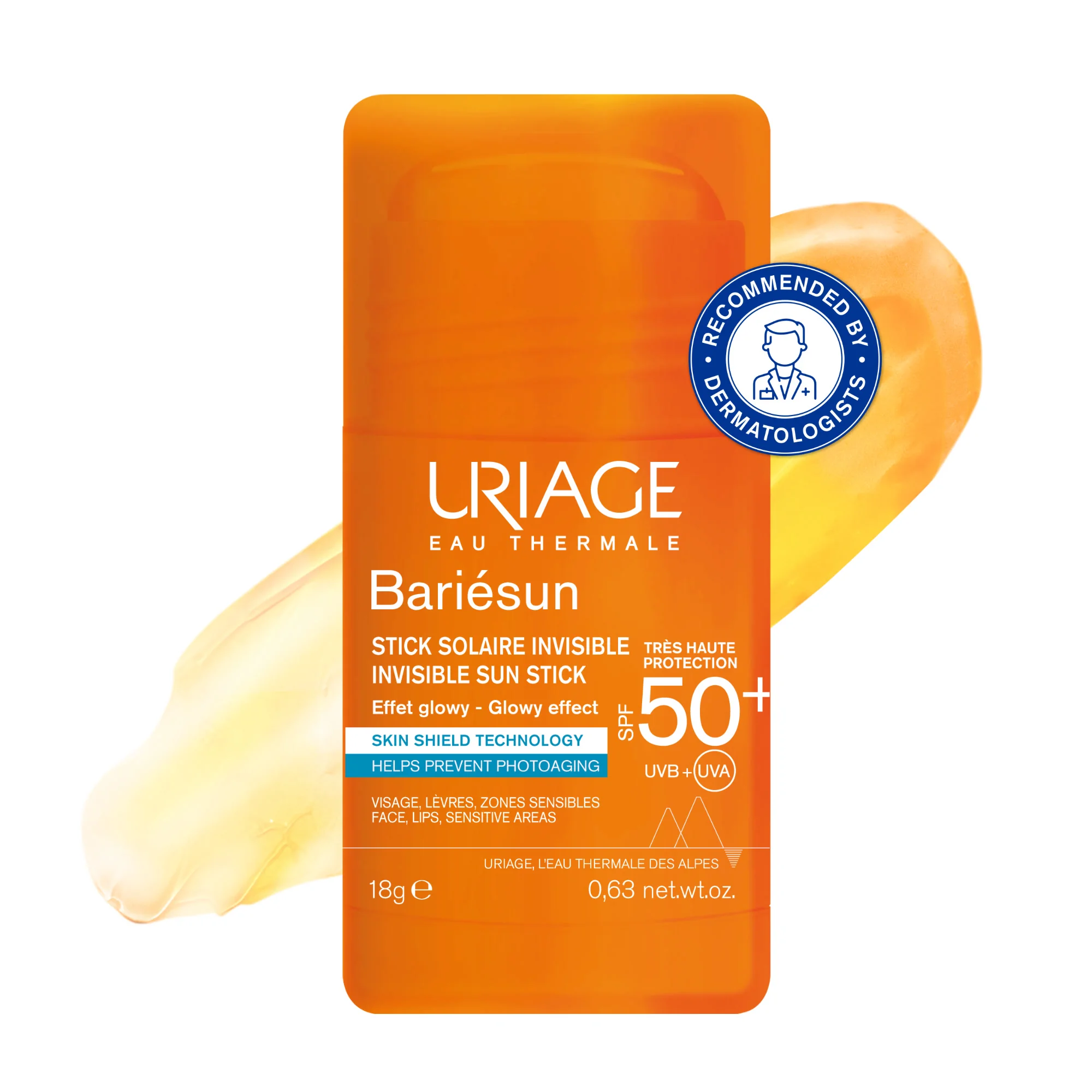 Uriage Bariésun Invisible Sun Stick SPF50+ 18 g