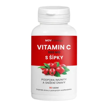 MOVit Energy Vitamin C 500 mg se šípky 90 tablet