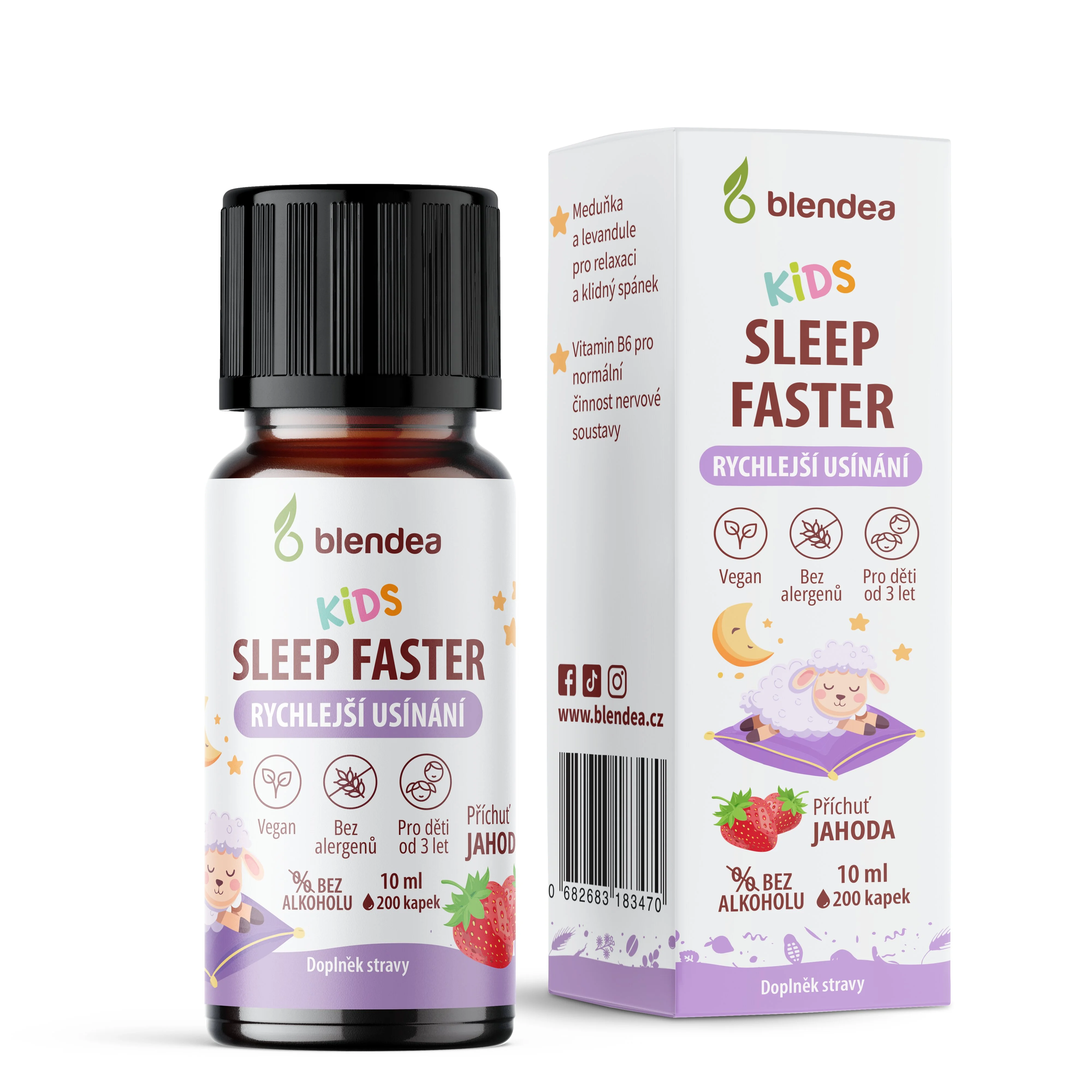 Blendea Kids Sleep Faster 10 ml jahoda