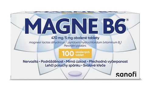 Magne B6 470 mg/5 mg 100 tablet