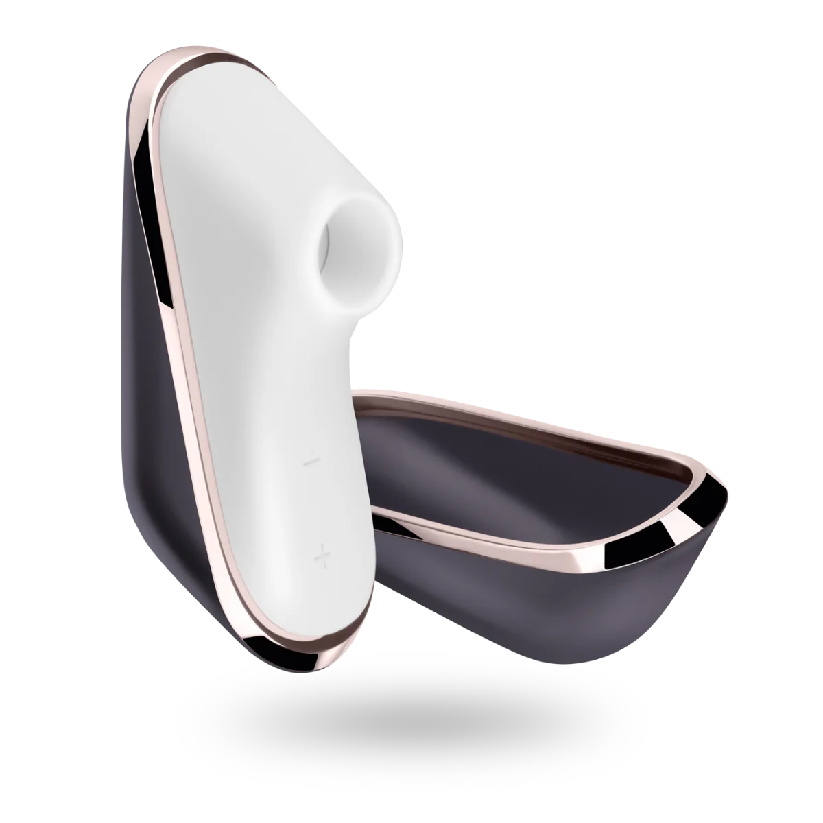 Satisfyer Pro Traveler podtlakový vibrátor fialovo-bílý