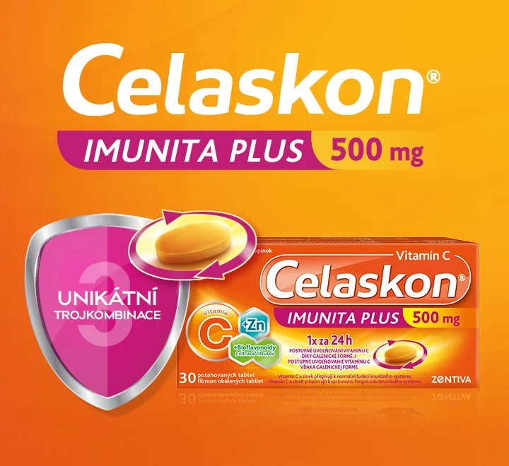 Celaskon Imunita Plus. Unikátní trojkombinace.