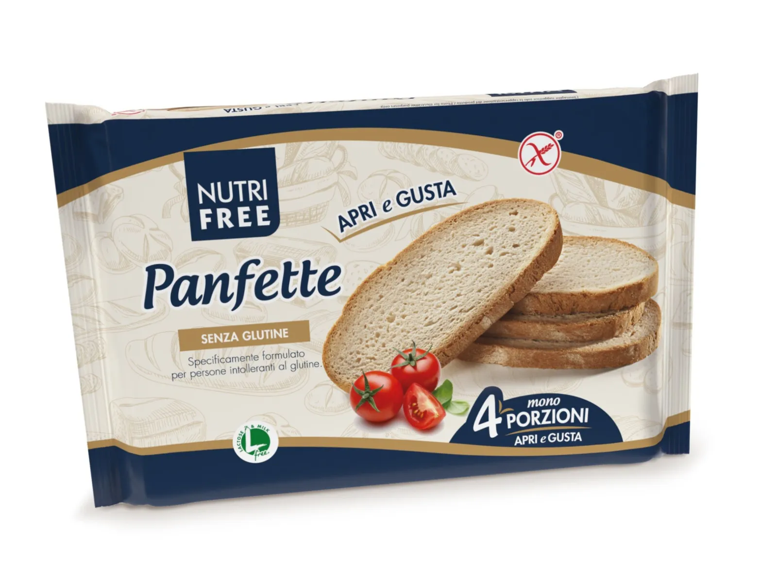 Nutrifree Bezlepkový světlý krájený chléb Panfette
