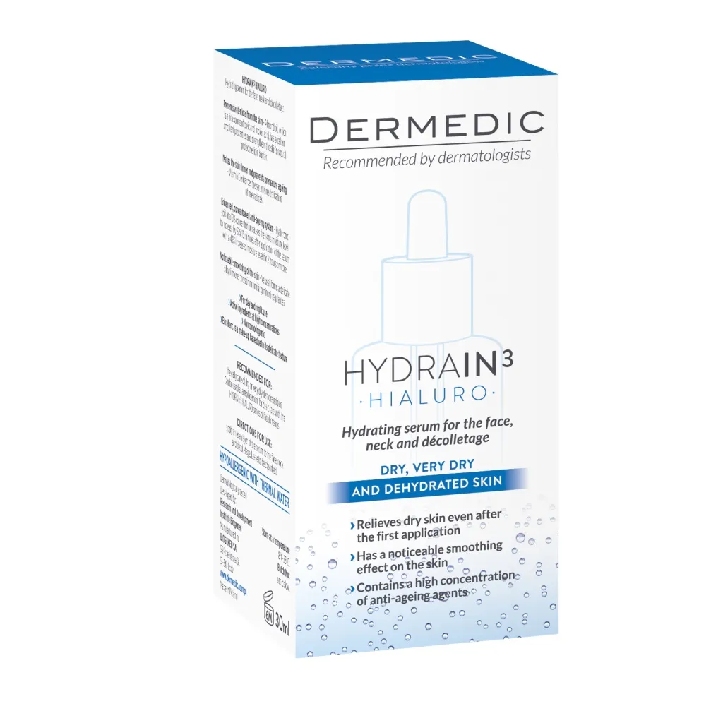 Dermedic Hydrain3 Hialuro hydratační pleťové sérum 30 ml