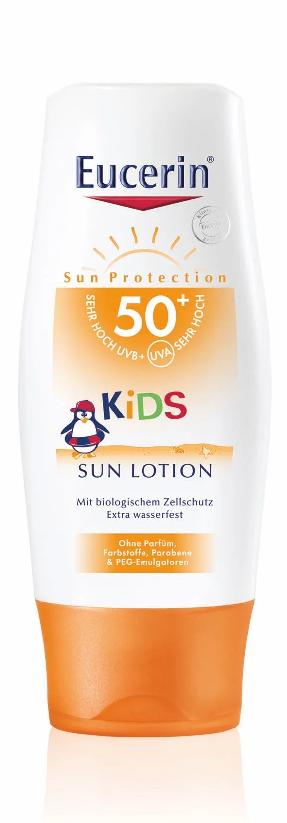 EUCERIN SUN SPF50+ Dětské mléko na opalování 150ml