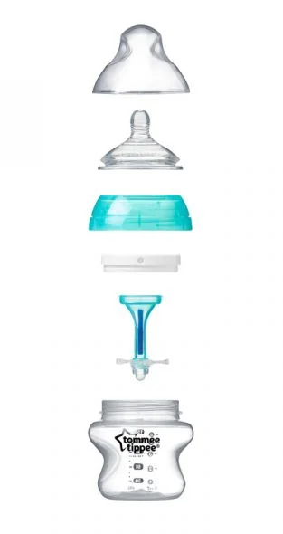 Tommee Tippee Kojenecká lahev ADVANCED ANTI-COLIC pomalý průtok 0m+ 150 ml 2 ks