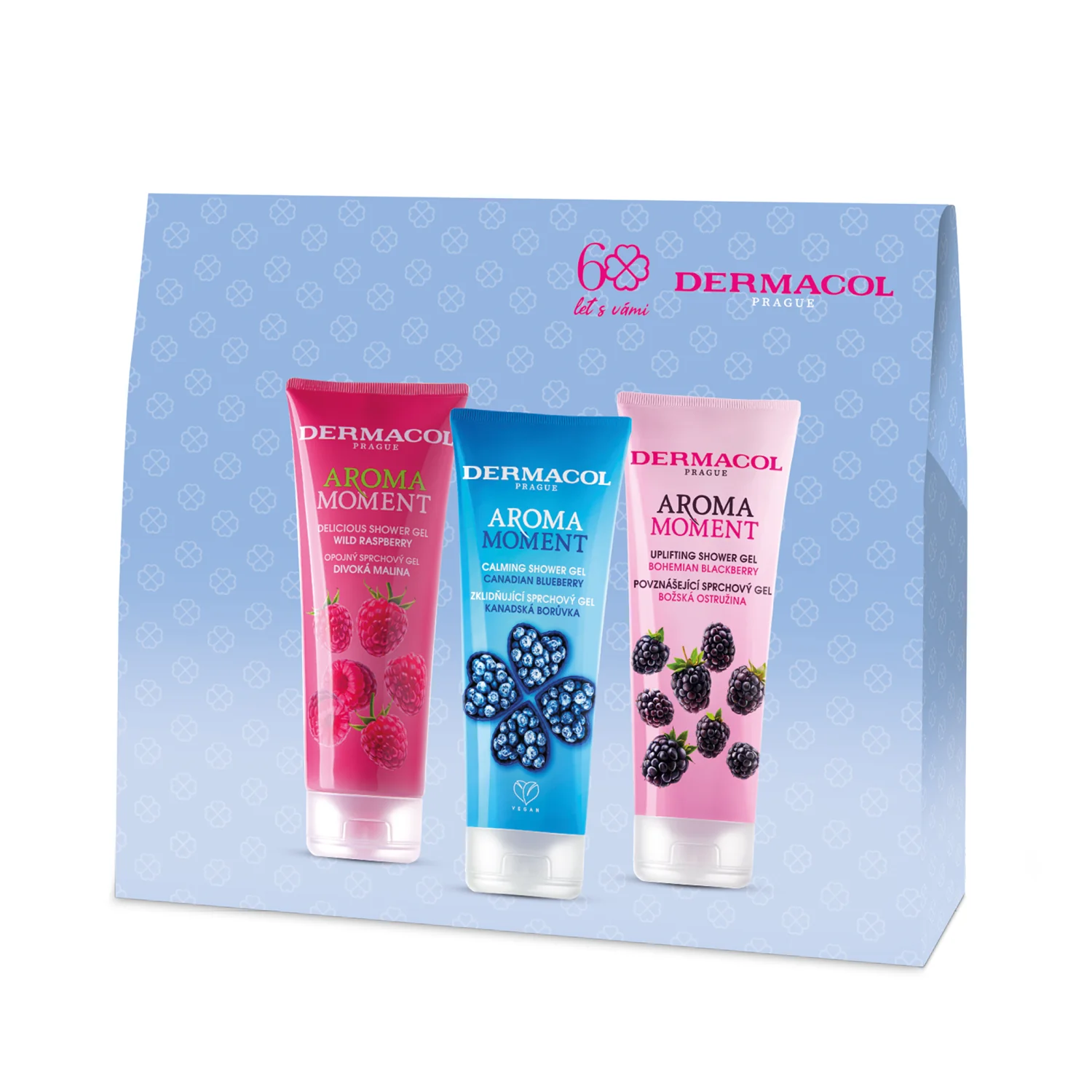 Dermacol Aroma Moment Wild Fruit sprchové gely 3x250 ml