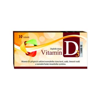 Vitamin D3 1000 I.U. 30 tobolek