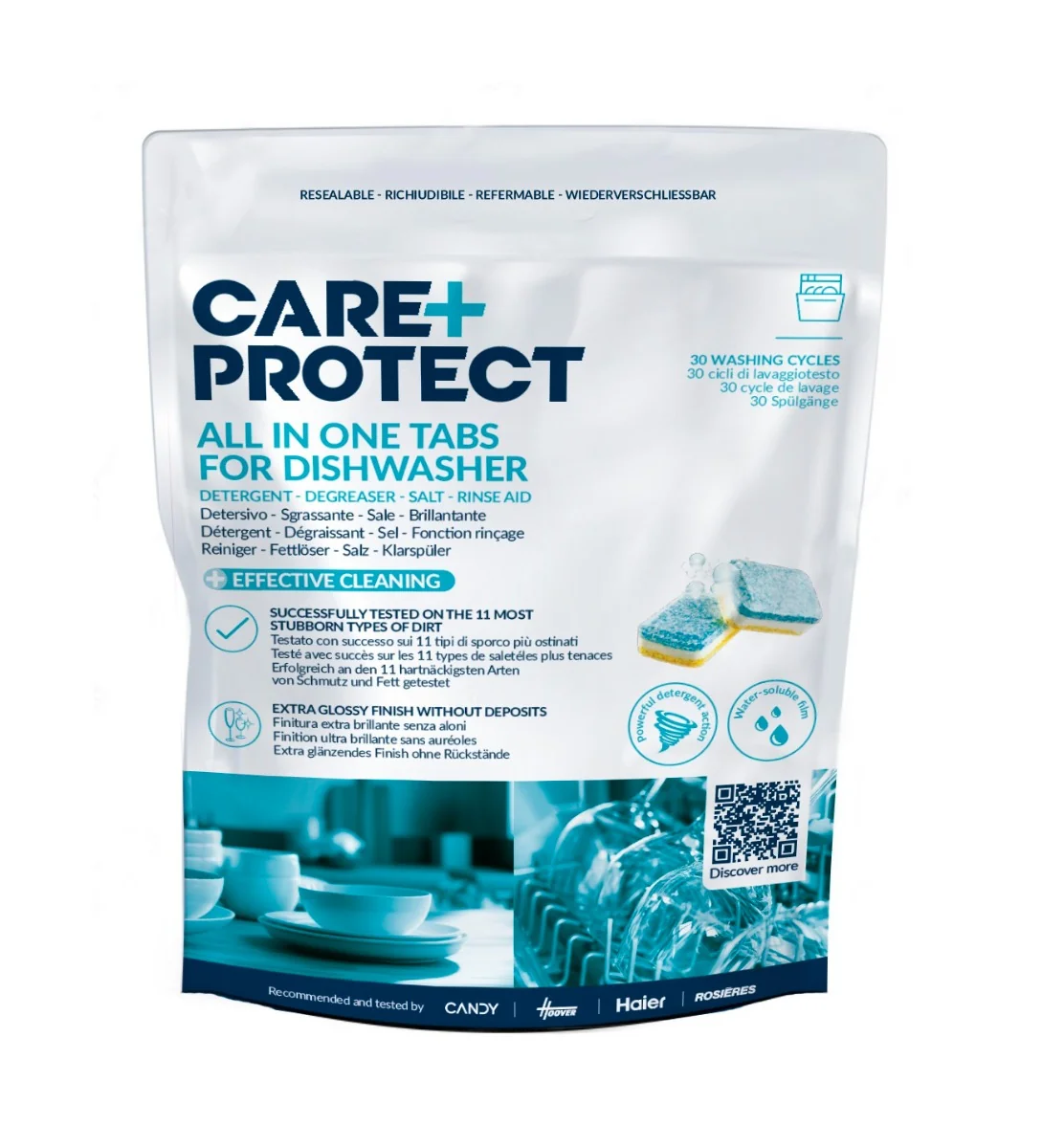 Care+Protect LDT2030 tablety na nádobí 30x18 g