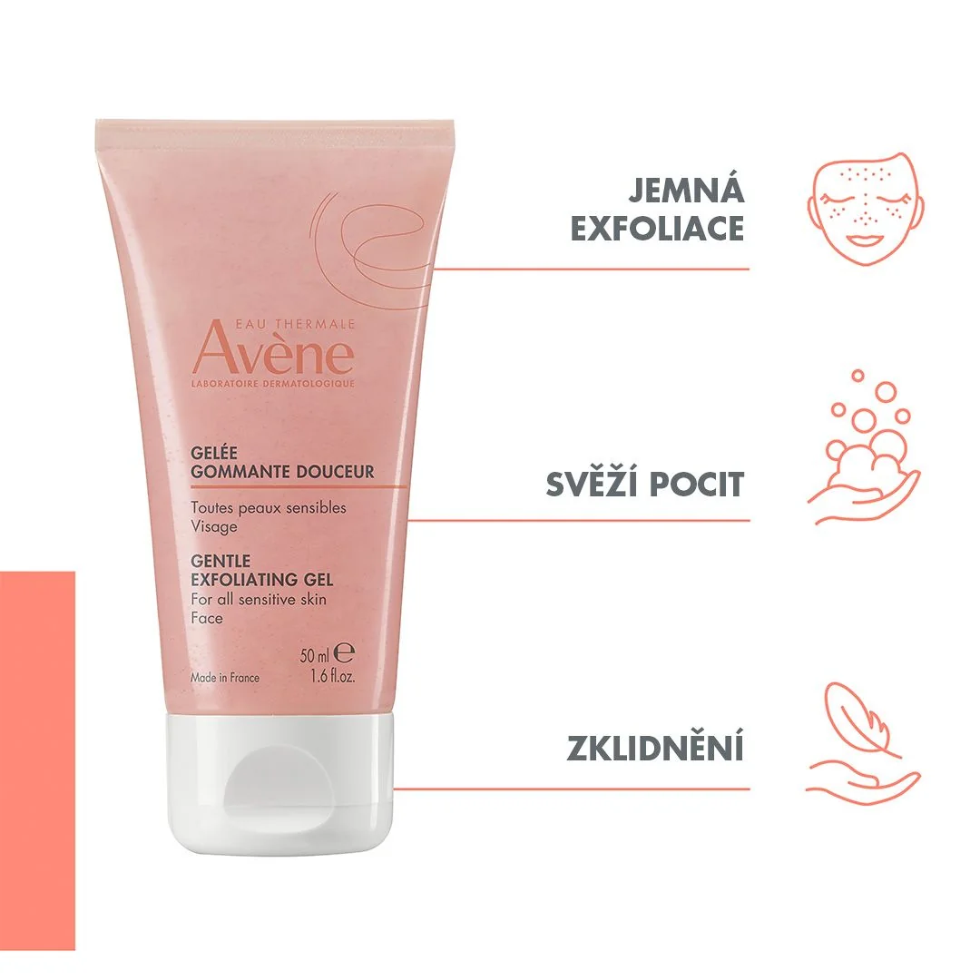 Avène Jemný gelový peeling 50 ml