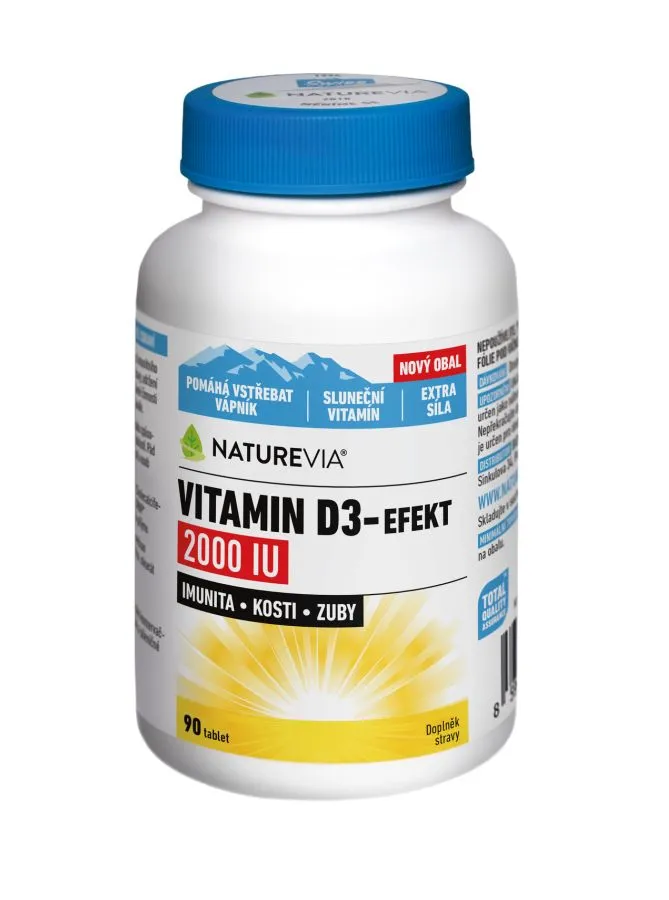 NatureVia Vitamin D3-Efekt 2000 IU