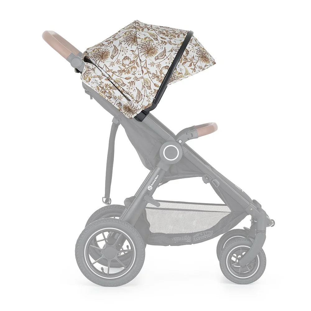 Petite&Mars Stříška ke kočárku Street2 Limited 100 Elegant Birds