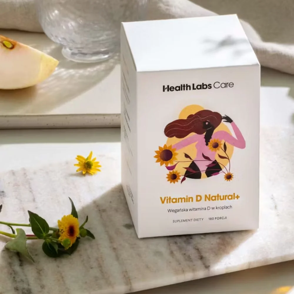 Health Labs Care Vitamin D3 Natural + Vegan kapky 180 dávek