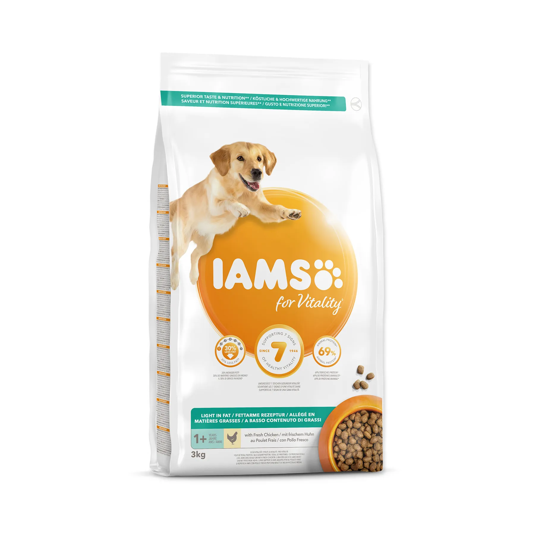 IAMS Dog Adult Weight Control Chicken granule 3 kg
