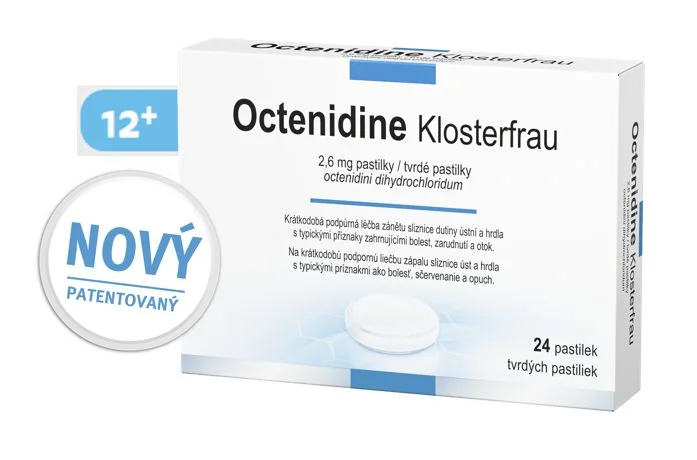 Octenidine Klosterfrau 2,6 mg 24 pastilek