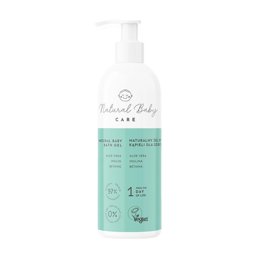 Natural Baby Care Dětský mycí a koupelový gel, 200 ml