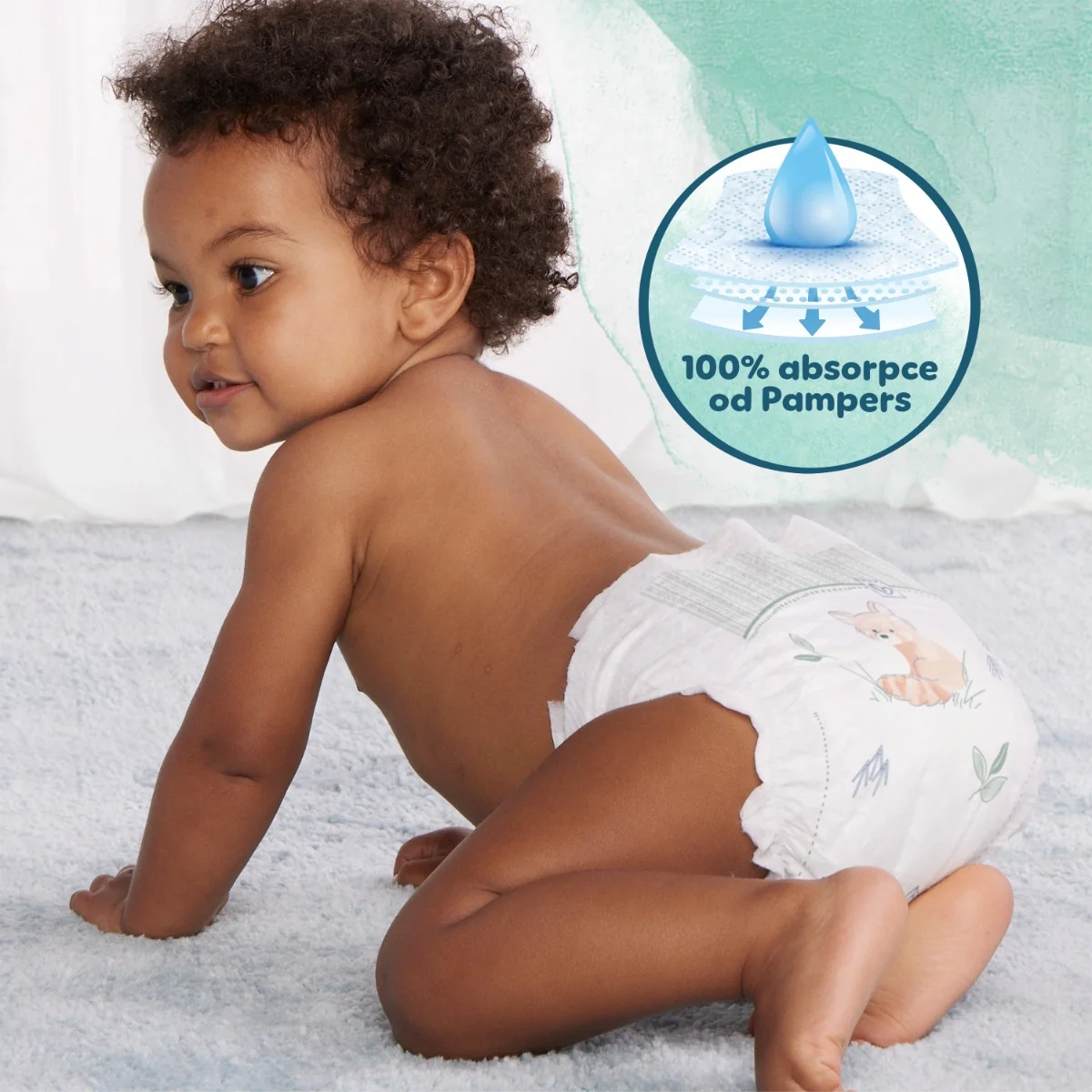 Pampers Harmonie vel. 4 9–14 kg dětské pleny 24 ks