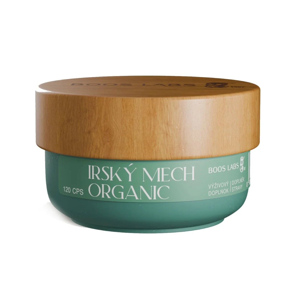 BOOS labs Irský mech Organic 120 kapslí