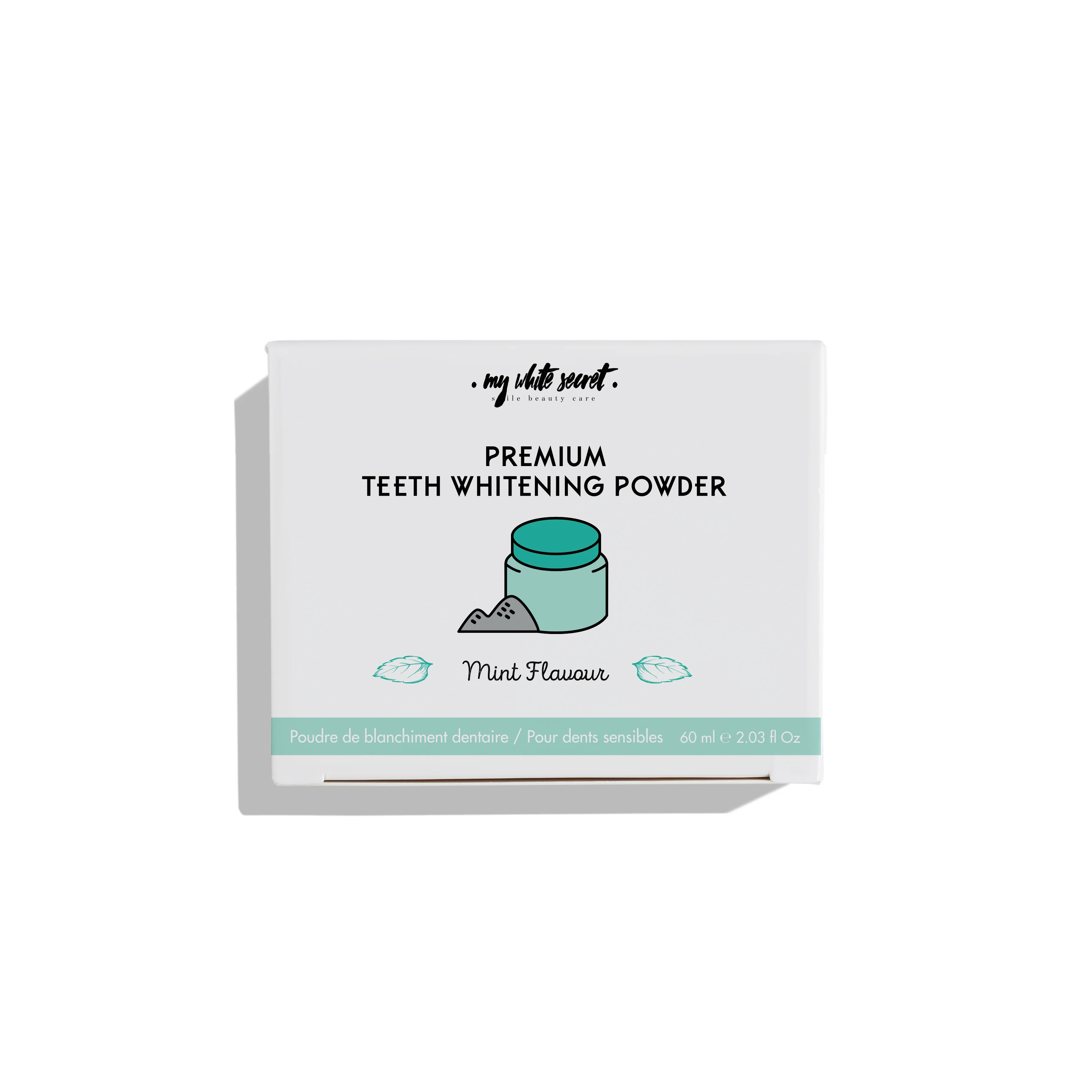 My White Secret Pudr pro bělení zubů s aktivním uhlím