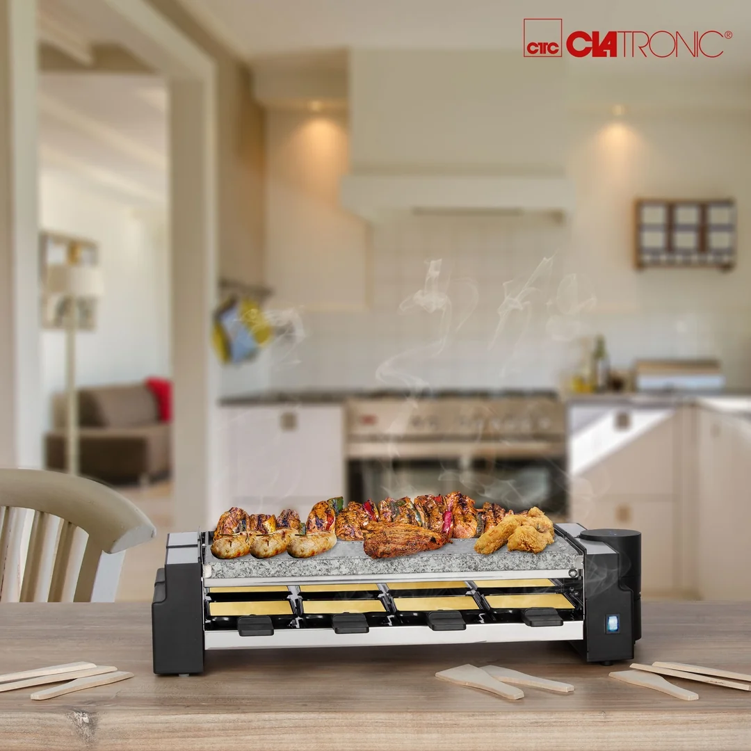 CLATRONIC RG 3678 raclette gril 2v1