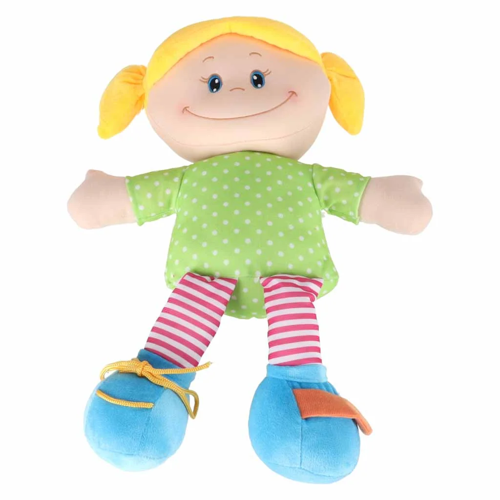 TULIMI Montessori látková panenka Ivanka – senzorická mazlící panenka, 46cm, XXL