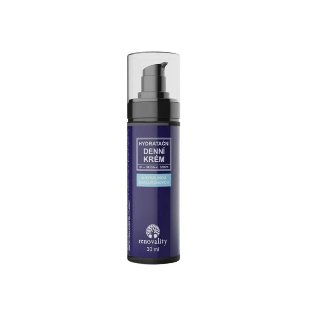 Renovality Hydratační denní krém s kyselinou hyaluronovou 30 ml