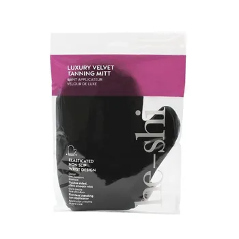 he-shi Luxury Velvet Tanning Mitt rukavice pro aplikaci samoopalovacích přípravků 1 ks