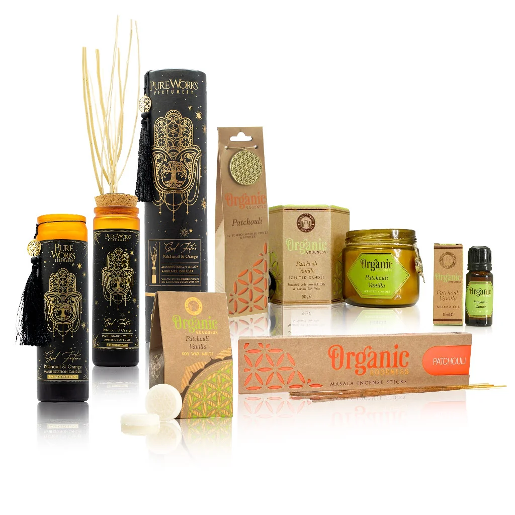 Song of India Exkluzivní vonný set Patchouli 7 ks