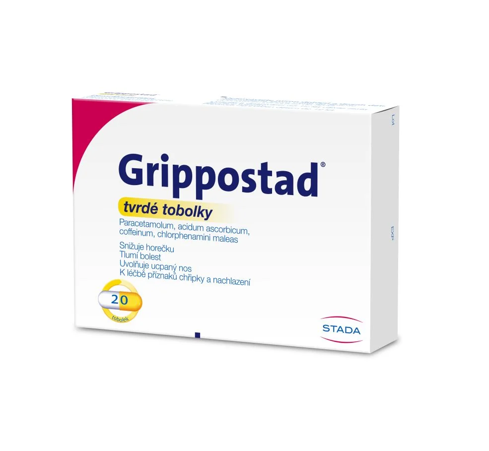Grippostad 20 tvrdých tobolek